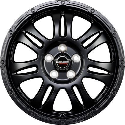 Borbet CW8 Black Matt Alufelge 8x18 Zoll ET48 LK 6x130 ML84.1