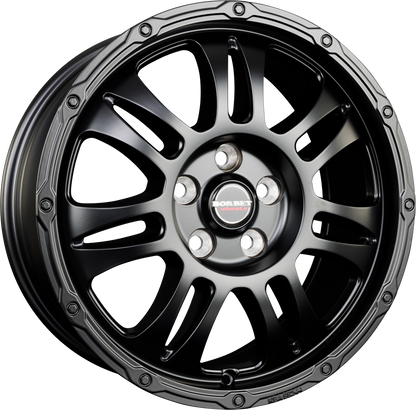 Borbet CW8 Black Matt Alufelge 8x18 Zoll ET48 LK 6x130 ML84.1 – Bild 2