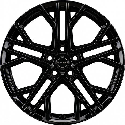 Borbet XV black glossy 9.5x19 ET45 - LK5/112 ML72.5