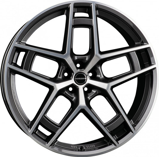 Borbet TF graphite polished glossy 10.5x24 ET20 - LK5/112 ML66.6