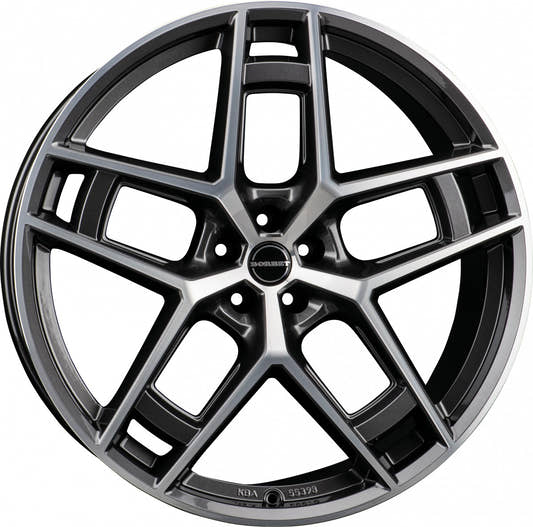 Borbet TF graphite polished glossy 10.5x24 ET34 - LK5/120 ML72.5
