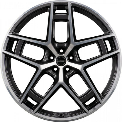 Borbet TF graphite polished glossy 10.5x24 ET40 - LK5/112 ML66.6