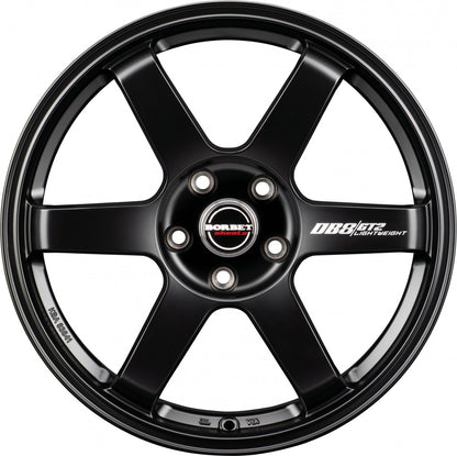 Borbet DB8GT2 black matt 9.5x19 ET42 - LK5/114.3 ML72.5