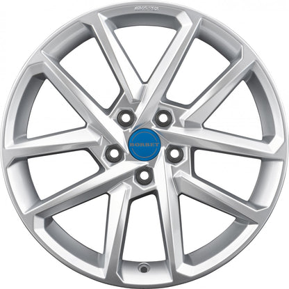 Borbet N crystal silver 8x19 ET33 - LK5/110 ML72.5