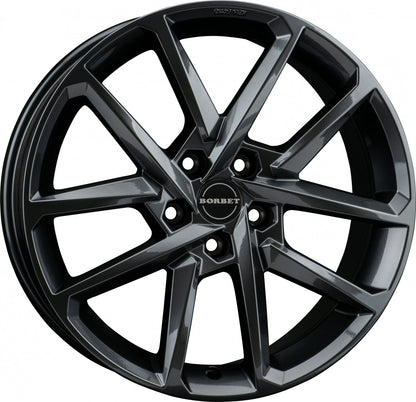 Borbet N e-grey 7.5x18 ET46.1 - LK5/112 ML57.1