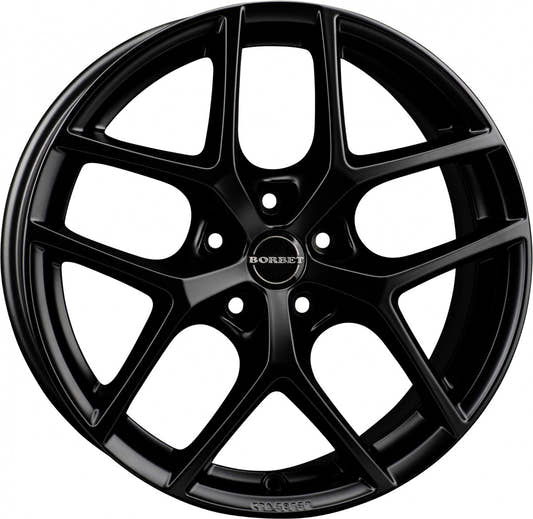 Borbet Y black matt 8.5x19 ET44 - LK5/112 ML66.5