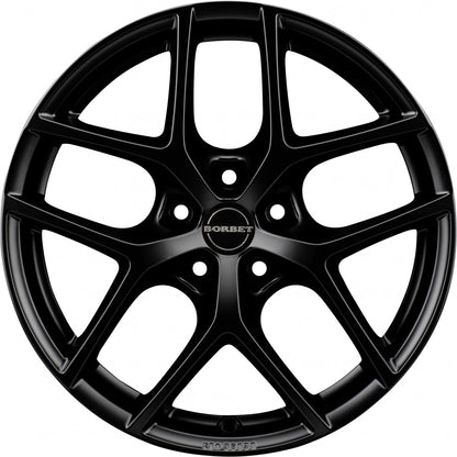 Borbet Y black matt 8.5x20 ET41 - LK5/114.3 ML72.5
