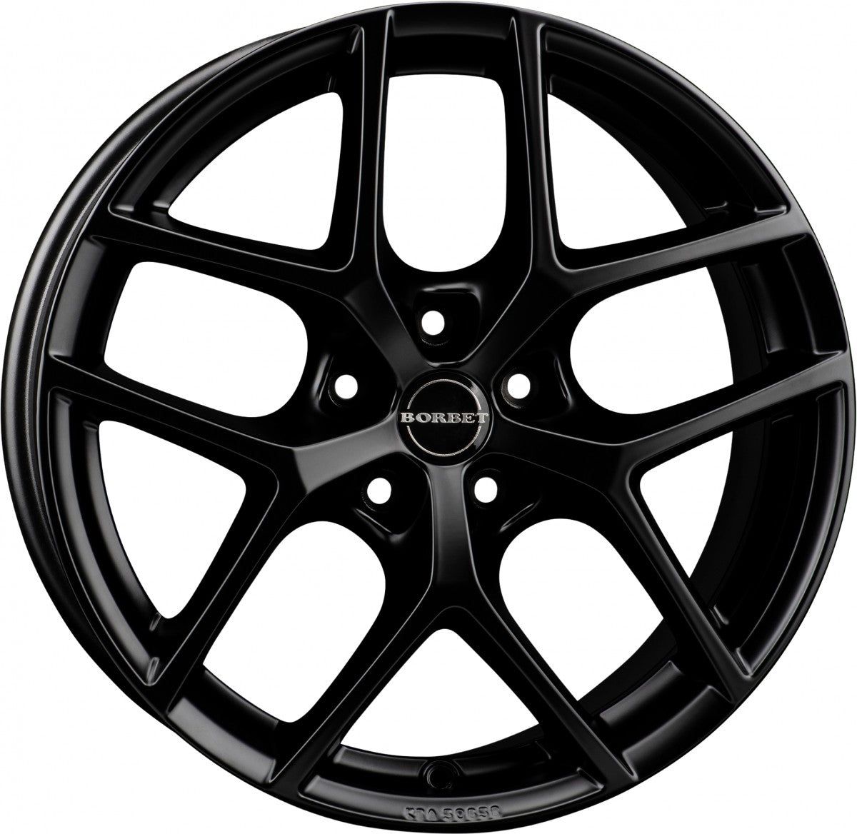 Borbet Y black matt 8.5x20 ET45 - LK5/112 ML66.5