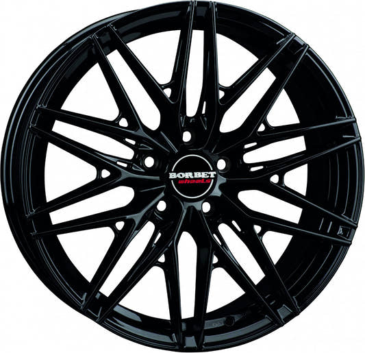 Borbet FB1 black glossy 8x18 ET40 - LK5/120 ML72.5
