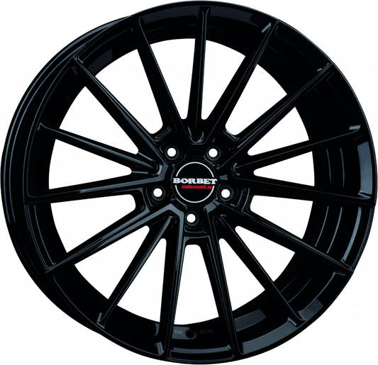 Borbet FB2 black glossy 8.5x19 ET50 - LK5/114.3 ML72.5