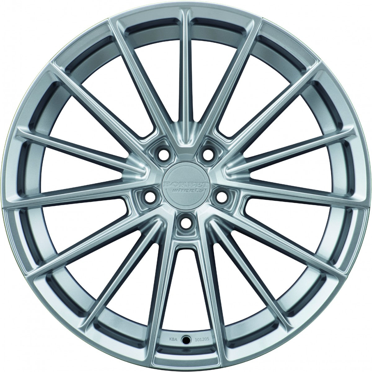 Borbet FB2 silver 8.5x19 ET50 - LK5/114.3 ML72.5