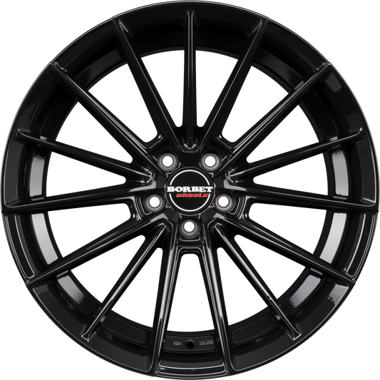 Borbet FB2DC Black Glossy Alufelge 9x20 Zoll ET38 LK 5x114.3 ML72.5