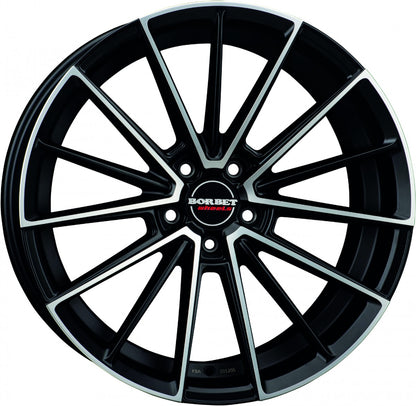 Borbet FB2DC black polished matt 9x20 ET35 - LK5/112 ML72.5