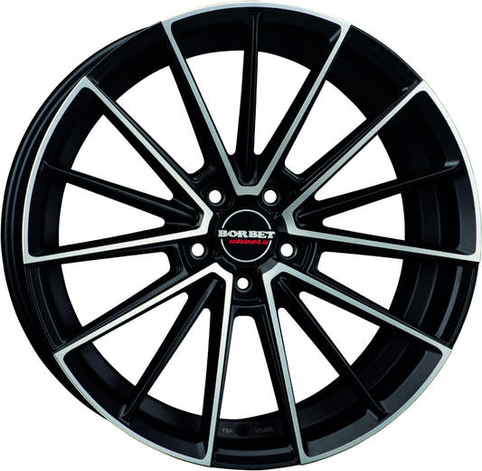 Borbet FB2DC black polished matt 9x20 ET40 - LK5/112 ML72.5