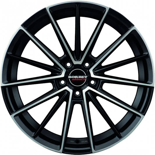 Borbet FB2DC black polished matt 9x20 ET40 - LK5/112 ML72.5