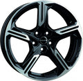 Borbet XE1 black polished glossy Alufelge 7.5x18 Zoll ET48 LK 5x112 ML57.1