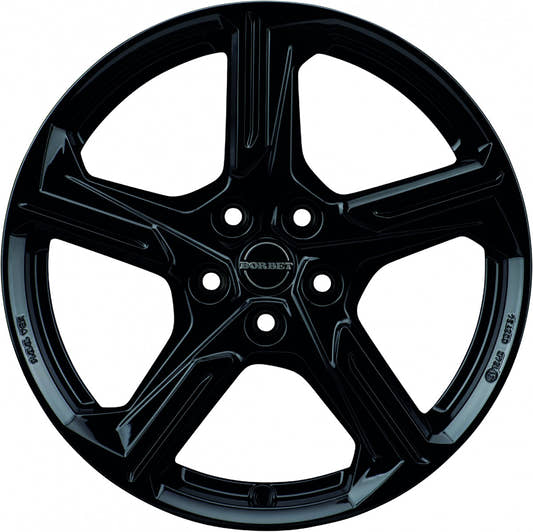 Borbet XE1 black glossy 7.5x18 ET23 - LK5/112 ML66.6