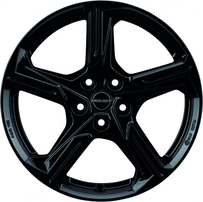 Borbet XE1 black glossy 7.5x18 ET23 - LK5/112 ML66.6