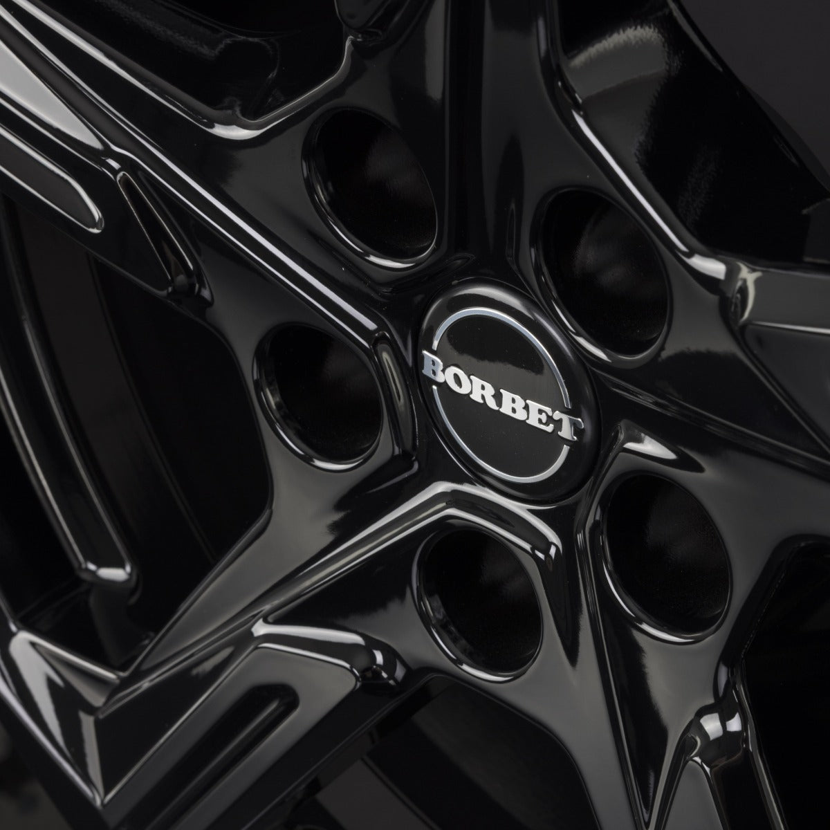 Borbet XE1 Black Glossy Alufelge 7.5x18 Zoll ET50 LK 5x108 ML63.4 – Bild 3
