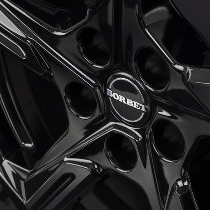 Borbet XE1 Black Glossy Alufelge 7.5x18 Zoll ET50 LK 5x108 ML63.4 – Bild 3