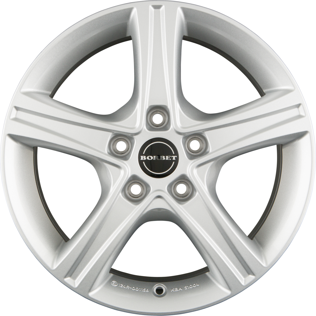 Borbet CWD crystal silver Alufelge 6.5x16 Zoll ET46 LK 5x114.3 ML67.1 – Bild 4