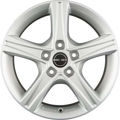 Borbet CWD crystal silver Alufelge 6.5x16 Zoll ET46 LK 5x114.3 ML67.1 – Bild 4