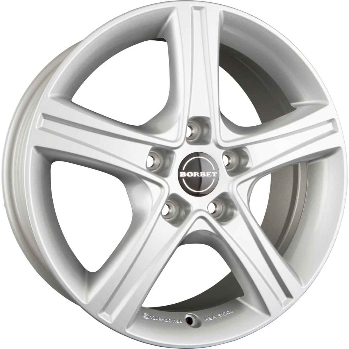 Borbet CWD crystal silver Alufelge 6.5x16 Zoll ET46 LK 5x114.3 ML67.1 – Bild 5