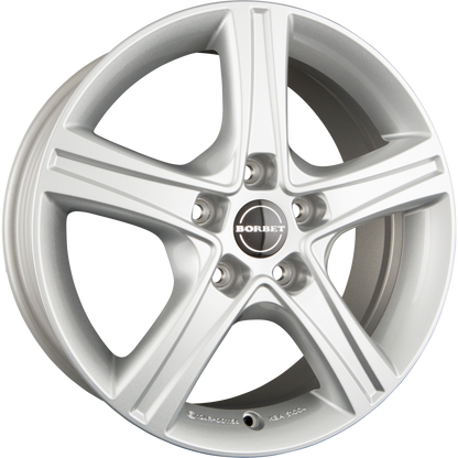 Borbet CWD crystal silver Alufelge 6.5x16 Zoll ET46 LK 5x114.3 ML67.1 – Bild 5