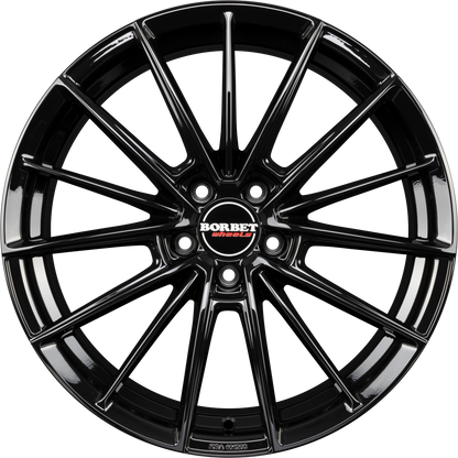 Borbet FB2 Black Glossy Alufelge 8.5x20 Zoll ET30 LK 5x112 ML72.5