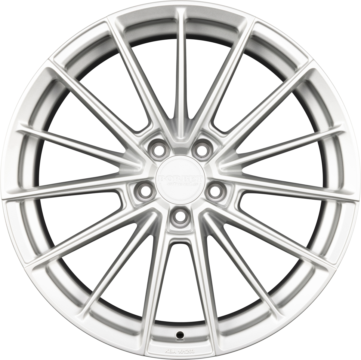 Borbet FB2 Silver Alufelge 8.5x20 Zoll ET30 LK 5x112 ML72.5