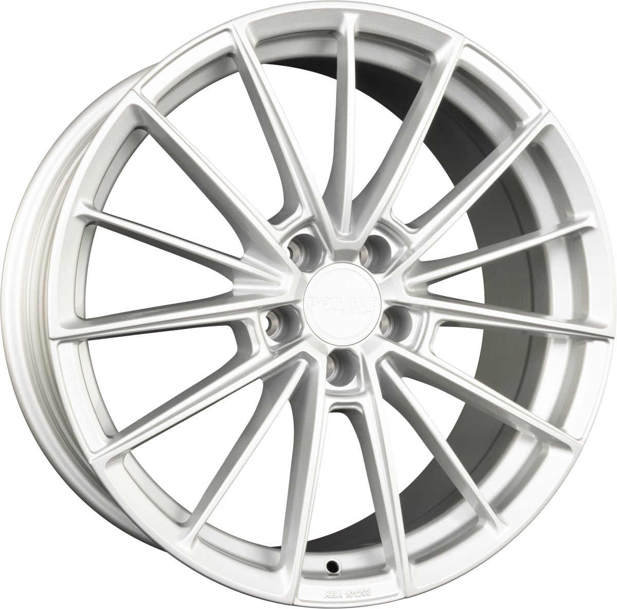 Borbet FB2 Silver Alufelge 8.5x20 Zoll ET30 LK 5x112 ML72.5 – Bild 2