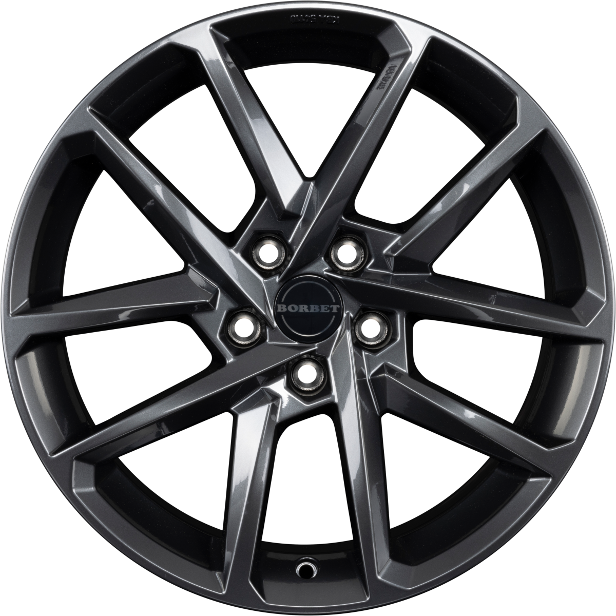 Borbet N e-grey Alufelge 8x19 Zoll ET40 LK 5x114.3 ML72.5 – Bild 3