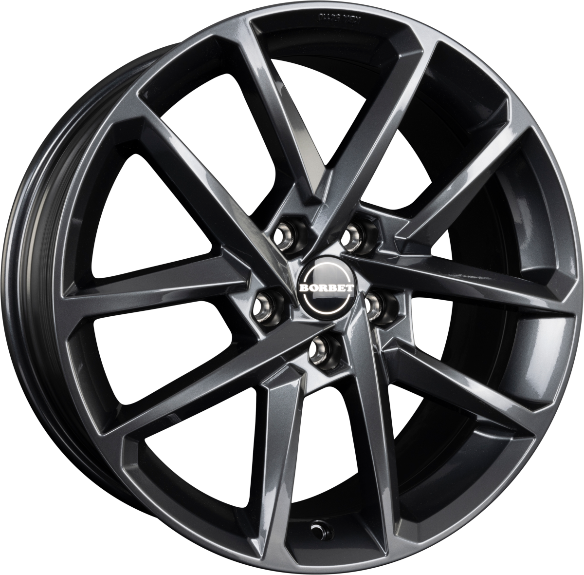 Borbet N e-grey Alufelge 8x19 Zoll ET40 LK 5x114.3 ML72.5 – Bild 4