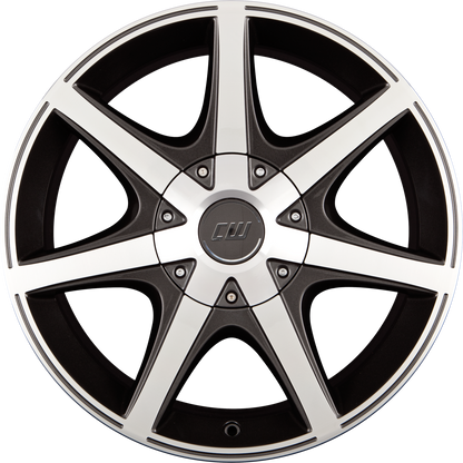 Borbet Cwe Mistral Anthracite Glossy Polished Alufelge 8.5x18 Zoll ET20 LK 6x139.7 ML104.1