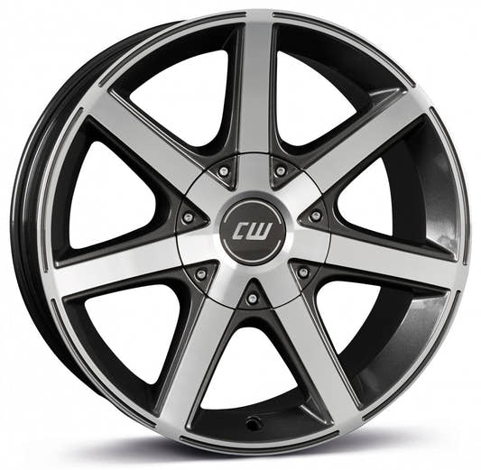 Borbet CWE mistral anthracite polished 7x16 ET35 - LK5/120 ML65.1