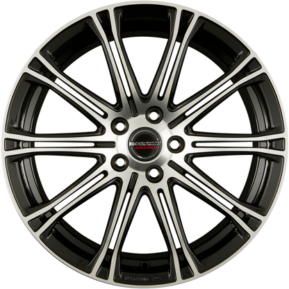 Borbet CW1 Black Polished Alufelge 8x19 Zoll ET40 LK 5x114.3 ML72.5