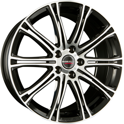 Borbet CW1 Black Polished Alufelge 8x19 Zoll ET40 LK 5x114.3 ML72.5 – Bild 2