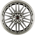 Borbet CW2 Hyper Rim Polished Alufelge 8.5x19 Zoll ET42 LK 5x115 ML70.2