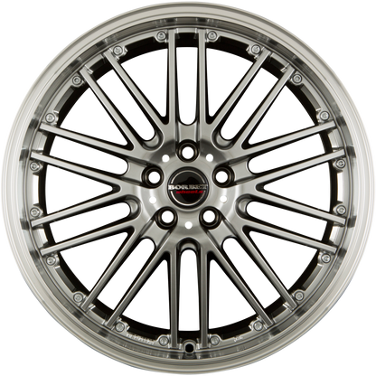 Borbet CW2 Hyper Rim Polished Alufelge 8.5x19 Zoll ET42 LK 5x115 ML70.2