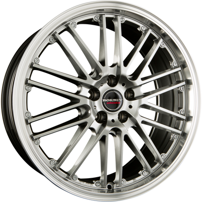 Borbet CW2 Hyper Rim Polished Alufelge 8.5x19 Zoll ET42 LK 5x115 ML70.2 – Bild 2