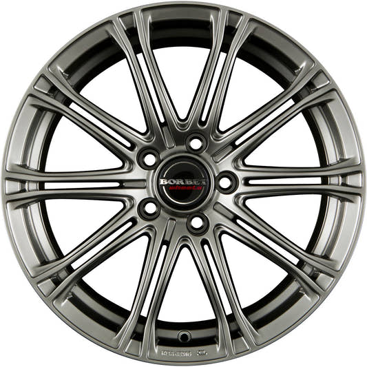 Borbet CW1 hyper silver 8x18 ET40 - LK5/115 ML70.2