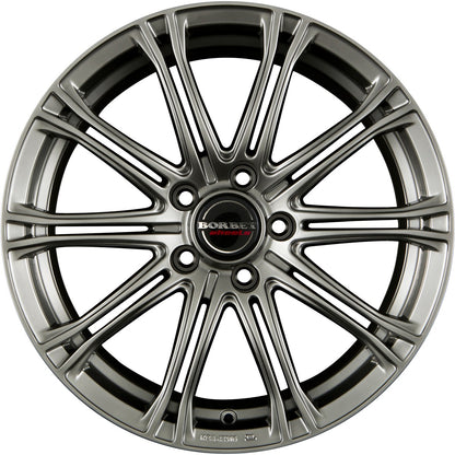 Borbet CW1 hyper silver 8x18 ET40 - LK5/115 ML70.2