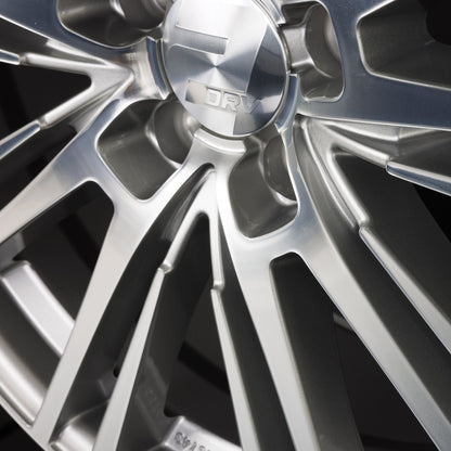 2DRV by WHEELWORLD WH18 Daytona Grau Hochglanzpoliert (DGP+) Alufelge 8x18 Zoll ET35 LK 5x112 ML66.6 – Bild 4