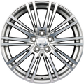 2DRV by WHEELWORLD WH18 Daytona Grau Hochglanzpoliert (DGP+) Alufelge 8.5x19 Zoll ET45 LK 5x112 ML66.6