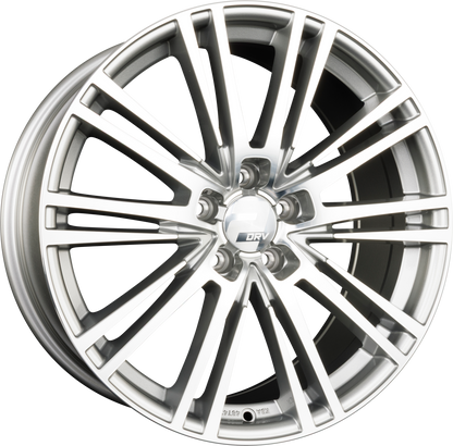 2DRV by WHEELWORLD WH18 Daytona Grau Hochglanzpoliert (DGP+) Alufelge 8.5x19 Zoll ET45 LK 5x112 ML66.6 – Bild 2