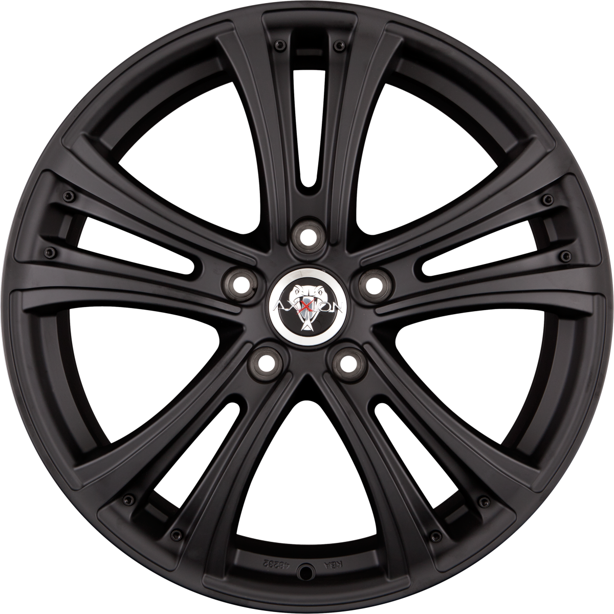 Axxion AX4 Diva Schwarz Matt (SW) Basisrad Alufelge 8.5x19 Zoll ET45 LK 5x120 ML72.6