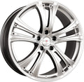 Axxion AX4 chrom silber lackiert Alufelge 8.5x19 Zoll ET45 LK 5x120 ML74.1