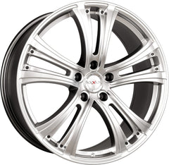 Axxion AX4 chrom silber lackiert Alufelge 8.5x19 Zoll ET45 LK 5x120 ML74.1