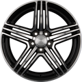 2DRV by WHEELWORLD WH12 Schwarz Hochglanz Poliert (SP+) Alufelge 9x20 Zoll ET45 LK 5x120 ML65.1