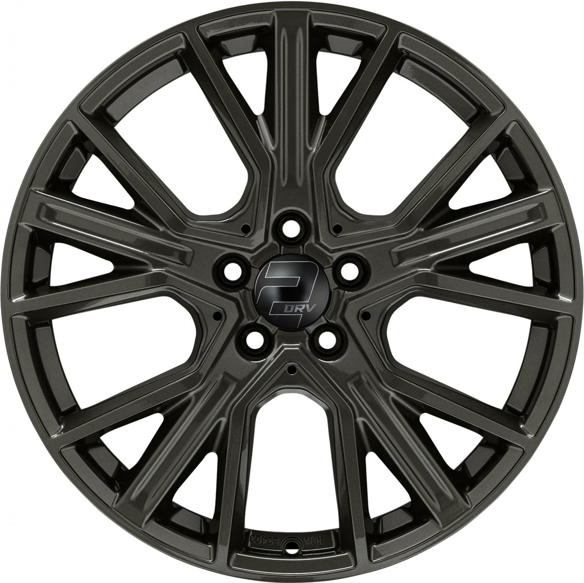 2DRV WH34 dark gunmetal lackiert 7.5x17 ET50 - LK5/112 ML66.6